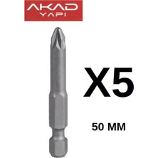 Bits Uç Yıldız Pz2*50 Mм 5 Adet