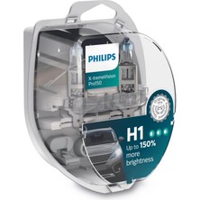 Philips X-Tremevision PRO150 H1 Araç Far Ampulü +150%, 2'li Set