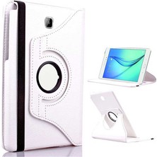 noktaks - Samsung Galaxy Tab 4 10.1 T530 - Tablet Kılıfı 360 full Korumalı Yatay Dikey Dönebilen Standlı Kılıf - Kırmızı - T4914