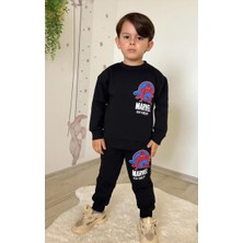 Cg Kids Spiderman Örümcek Adam 3 Iplik Erkek Çocuk Alt Üst Takım
