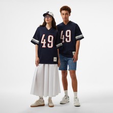 Hoss x Gant 49 Contrast Graphic Unisex Lacivert T-Shirt