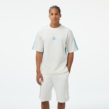 Unıted4 Erkek Mavi/beyaz T-Shirt