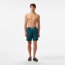 Nautica Erkek Yeşil Regular Fit Deniz Şortu
