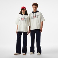 Hoss x Gant New Generation Erkek Beyaz Sweatshirt