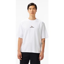 Converse Oversize Fit Erkek Beyaz T-Shirt