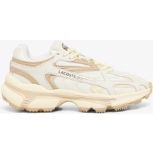 Lacoste Elite Active Kadın Bej Sneaker