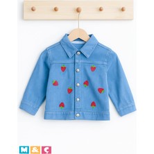 Bebek Kot Ceket Erkek Kız Bebek Çocuk Jean Ceket