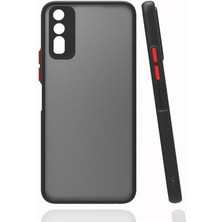 Royal Case Vivo Y20 Kılıf Arkası Buğulu Kenarları Renkli Sert Premium Silikon Kapak Rcv/hux