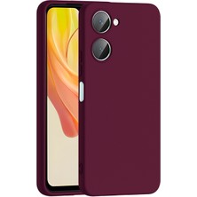 Royal Case Vivo Y18  Kılıf Içi Telefonu Çizmeyen Kadife Kaplı Dışı Soft Yapılı Esnek Lansman Kapak Ryc/mara