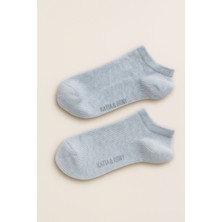 Katia & Bony Çocuk Step Çorap Mavi Melanj