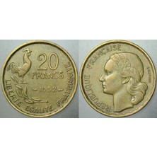 Fransa 20 Frank 1952.