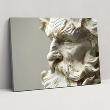 Popcas Efsanevi Yaratık Duvar Dekorasyonu - Michelangelo Tarzı Ev Dekorasyonu Duvar Dekorasyonu