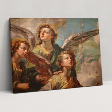 Popcas Michelangelo Duvar Sanatı - Ev Dekorasyonu Sanat Dekorasyonu Duvar Sanatı