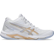 Asics Netburner Ballistic Ff mt 4 Unisex Voleybol Ayakkabısı 1052A084-102 Beyaz