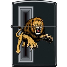 Zippo Angry Lion Design Metal Alaşım Çakmak Benzinli Yakıt ile Şık Tasarım Özelliği