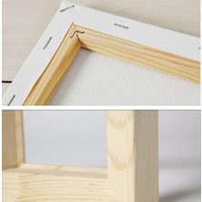 Özkacar Group Çöl ve Ay Manzara I Ev Duvar Salon Güzellik Salonu Ofis Dükkan Dekarasyon Kanvas Tablo