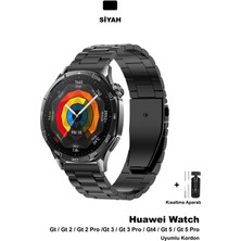 Huawei Watch Ultimate Okyanus Mavisi Uyumlu Bakla Metal Kordon Kayış (22MM)