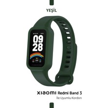 Xiaomi Redmi Smart Band 3 Uyumlu Kasalı Silikon Kordon Yüksek Kalite