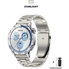 Samsung Gear S3 Frontier-Classic/ Samsung Galaxy Watch 3 45MM- Watch 1 46MM Çelik Metal Kordon