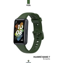 Huawei Band 7 Uyumlu Yüksek Kalite Soft Yumuşak Dokulu Silikon Kordon