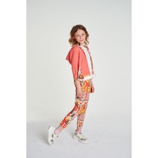 Bg Store Kız Çocuk Desenli Pantolon