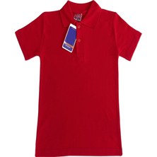 Kız Çocuk Okul Tarz %100 Pamuk T-Shirt -5-17 Yaş AG006