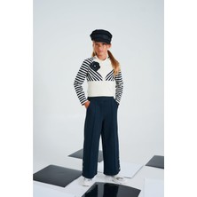 Bg Store Kız Çocuk Koyu Lacivert Pantolon