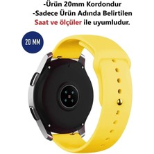 Huawei Watch Gt3 Pro Seramik 43MM Uyumlu Silikon Yumuşak Doku (20MM) Kordon Kayış