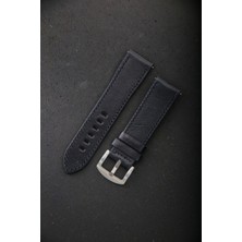 Hakiki Deri 24MM Akıllı Pimli Saat Kordonu
