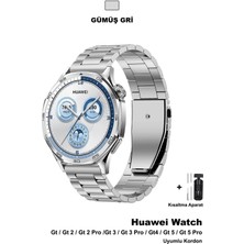 Huawei Watch Ultimate Uyumlu Bakla Metal Kordon Kayış (22MM)