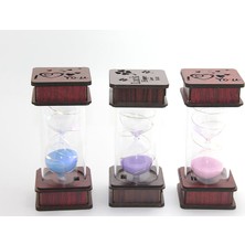 Larimar Ahşap Ledli Kum Saati Model 1