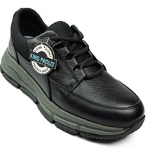 King Paolo 1289 Siyah Deri Erkek Günlük Ayakkabı