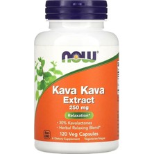 Now Foods Kava Kava Extract 250 Mg 120 Veg Kapsül