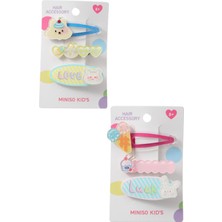 Eğlenceli Ayı Serisi Saç Tokaları 3 Adet