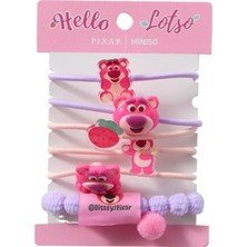 Disney Fluufy Lisanslı Saç Lastiği (6 Adet) - Lotso