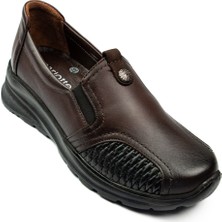 Mariotto 042 Kahverengi Deri Günlük Kadın Ayakkabı