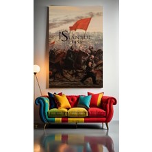 Özkacar Group Osmanlı Ordusu 1453 Istanbul Ev Duvar Salon Güzellik Salonu Ofis Dükkan Dekarasyon Kanvas Tablo