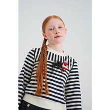 Bg Store Kız Çocuk Çizgili Bluz