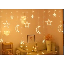 Ay Yıldız Perde LED 3m