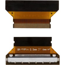 LCD Panel Flexi Repair Kart 51P-27.4CS01 0.5 mm 51P 27.4 mm K4.3 mm Lg Sharp QK0818B