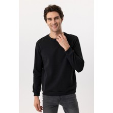 Süvari Oversize Kalıp O Yaka 3 Iplik Yumuşak Dokulu Sweat