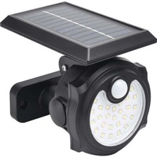 Powermaster SH-1705A 26 Ledli Sensörlü 3 Modlu Solar Indiksiyon Duvar Lambası