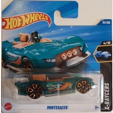 Hot Wheels Monteracer HYX86 (X-Raycers) Tekli Araba 1:64 Ölçekli Metal Gövde ile Gerçekçi Detaylar