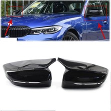 Bmw G30 2017- Plastik Parlak Siyah Batman Ayna Kapagı