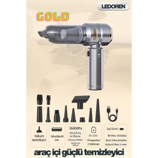 Taşınabilir 160000PA El Kablosuz Süpürge Motor Temizleme Makinesi Güçlü Emişli Vakum Araba Hava