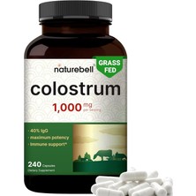 Naturebell Colostrum Bovine 40% Igg 1000 Mg 240 Kapsul