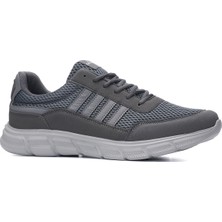 Günlük Erkek Sneaker Yetişkin Büyük Numara Spor Ayakkabı Fileli Bağcıklı Rahat Esnek 050