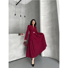 Gold Düğmeli Etekli Takım