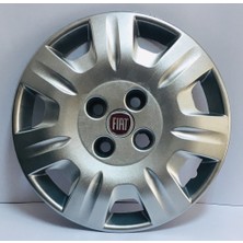 ✔ Palio , Albea 14" Jant Kapağı Takımı (4 Adet) Bordo Armalı F05K