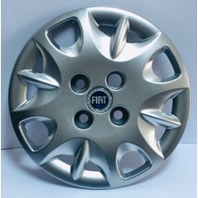✔ Fiat Palio 13" Jant Kapağı Takımı (4 Adet) Mavi Armalı F012